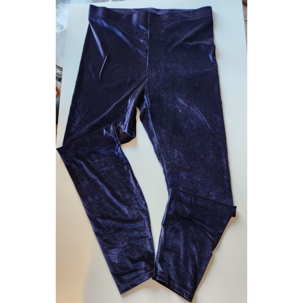 Fabletics Emma Velour High Rise Legging Size XXL Deep Navy Blue NEW With Tags!